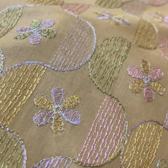 Fabareeze Orange Embroidered Lawn video