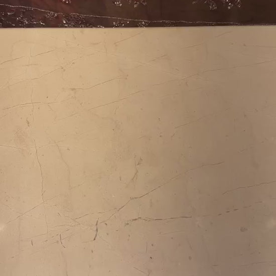 Coffee Brown Luxury Formal Chiffon - fabric video