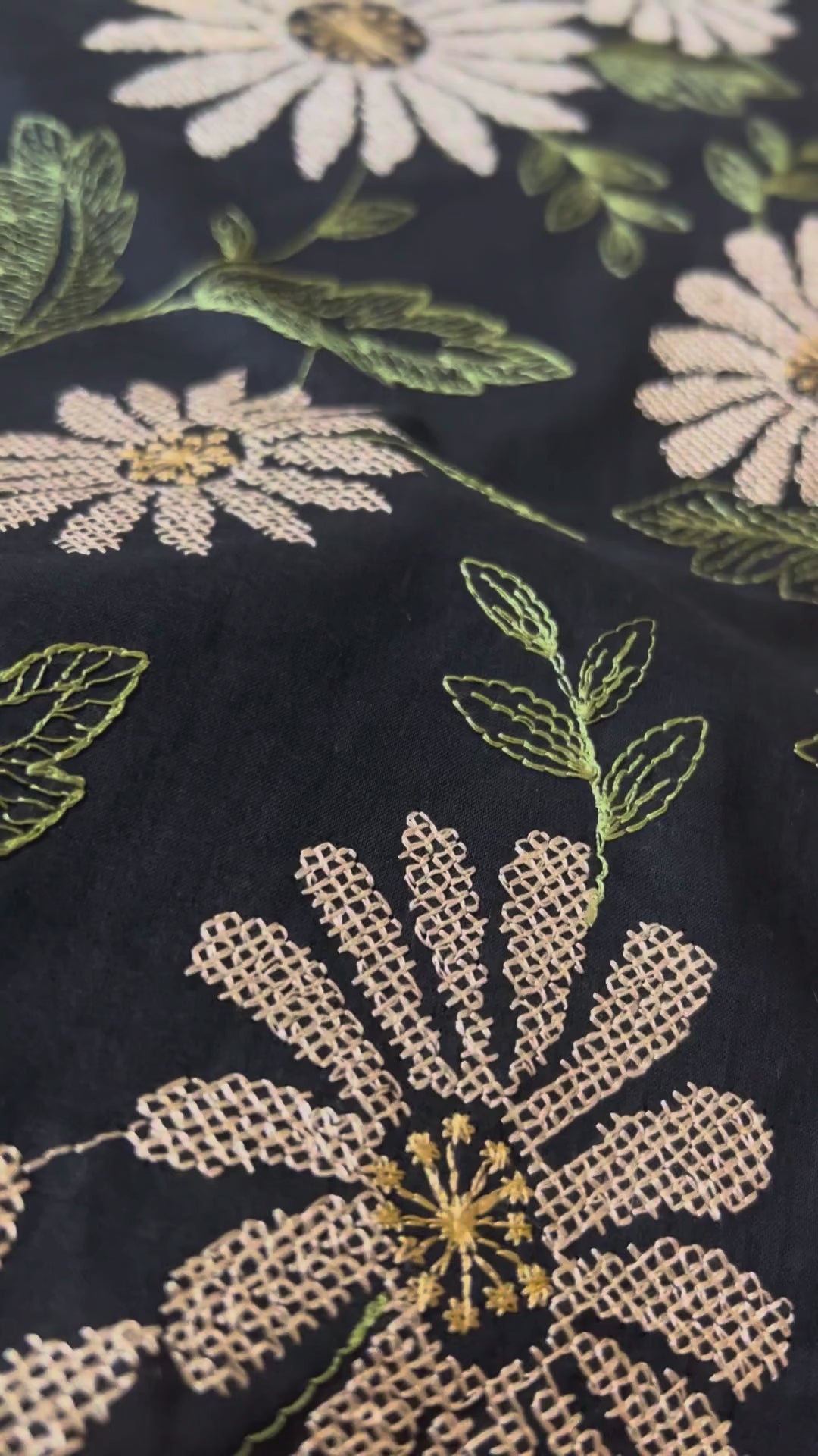 Fabareeze Black Embroidered Lawn video