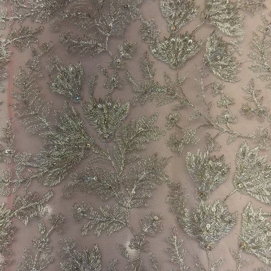 Pink Fancy Net Hand Embellished video