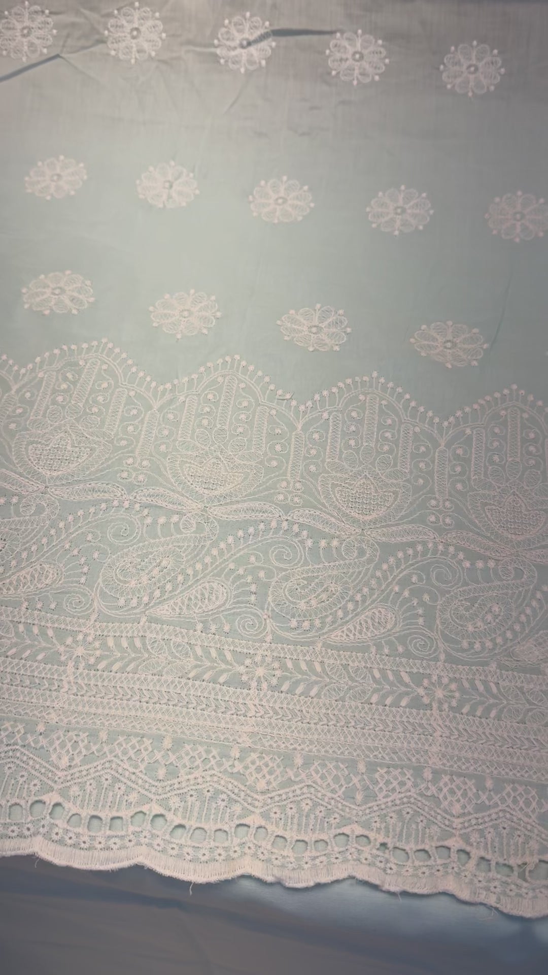 Fabareeze Multi-Colour Chikankari Cutwork video