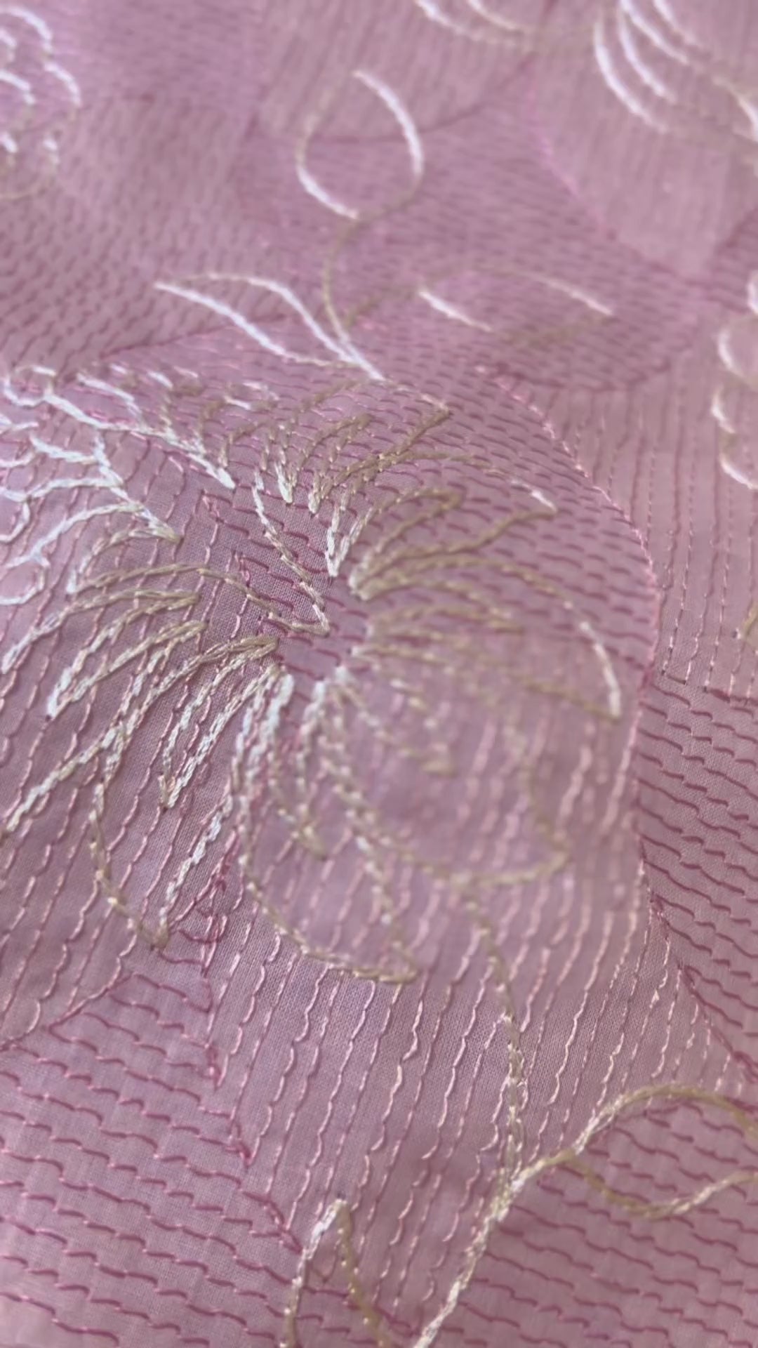 Fabareeze Powder Pink Embroidered Lawn video