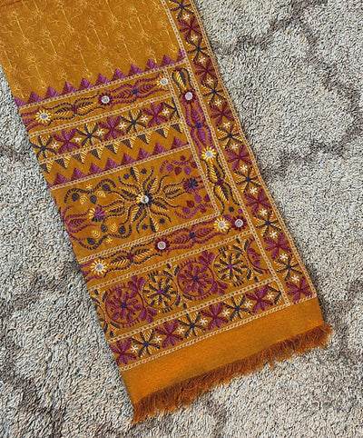 Fabareeze Golden Rangoli Shawl